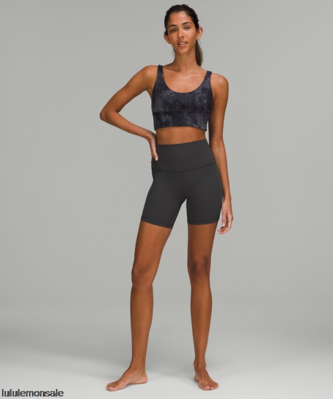 Lululemon Damen DELULU119 | Graphitgrau Align High-rise Short 6